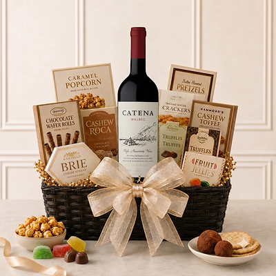 Argentina Malbec Wine Gift Basket