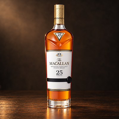 Macallan 25 Year Sherry Oak 2024 Single Malt Scotch Gift