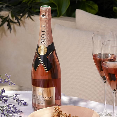 Send Moet & Chandon Nectar Imperial Rose Champagne Online