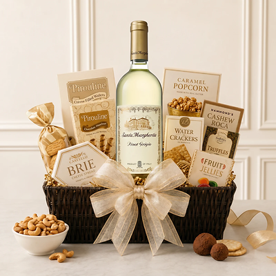 Santa Margherita Pinot Grigio Gift Basket