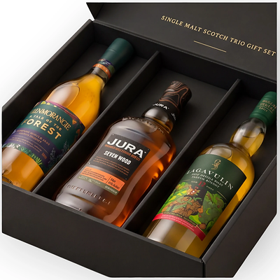 Single Malt Scotch Trio Gift Set