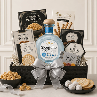 Don Julio Blanco Gift Basket