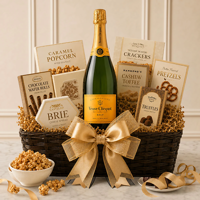 Veuve Clicquot Brut Champagne Gift Basket Veuve Clicquot Brut Champagne Gift Basket