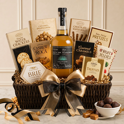 Casamigos Anejo Tequila Gift Basket