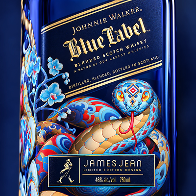 Johnnie Walker Blue Label Year of the Snake 2025 Johnnie Walker Blue Label Year of the Snake 2025