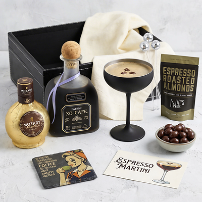 Espresso Martini Gift Set with Patron XO Cafe