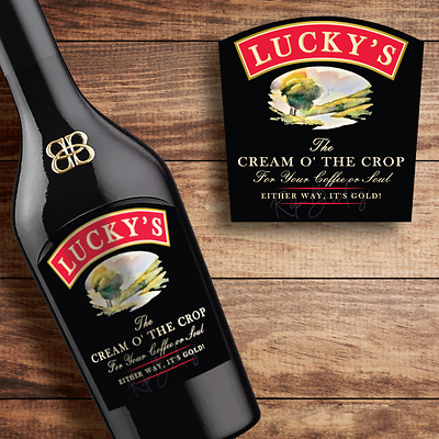 Baileys Irish Cream Custom Label Bottle