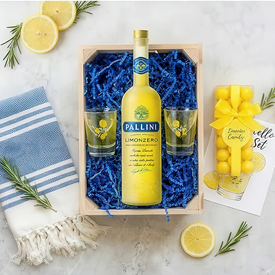 Zero-Proof Limoncello Gift Set