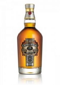 Chivas Regal 25 Year Scotch Whisky (Engraved Bottle)