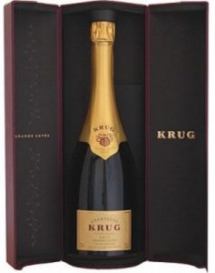 Krug Grande Cuvee Champagne (Engraved Bottle)