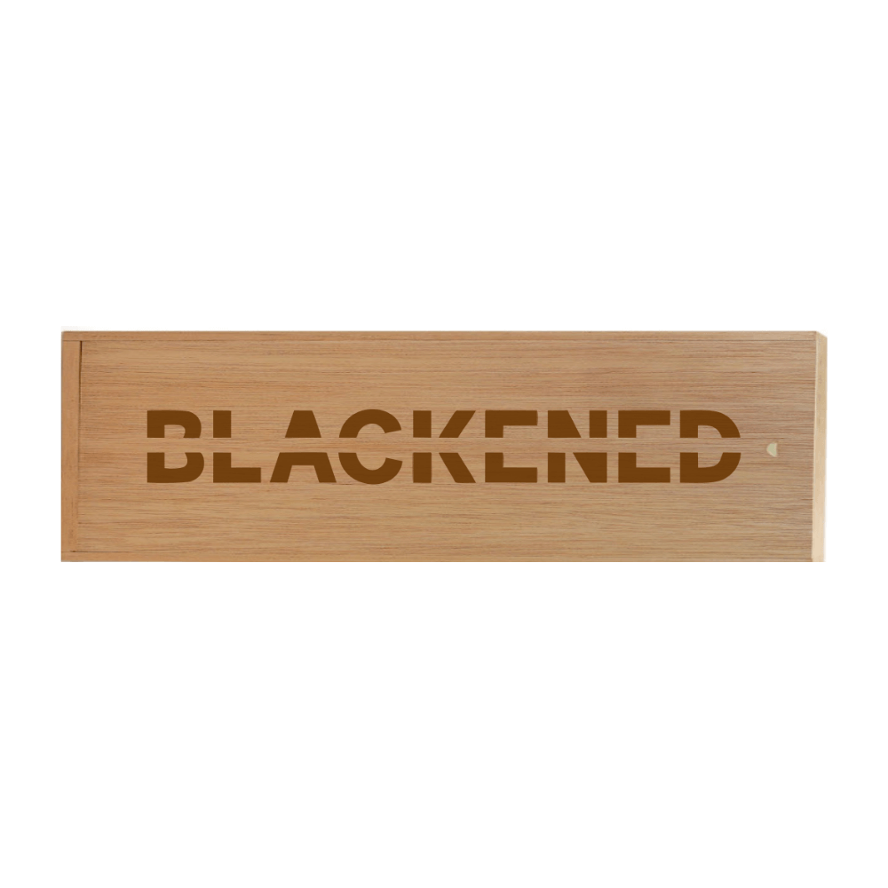 Blackened Cedar Box