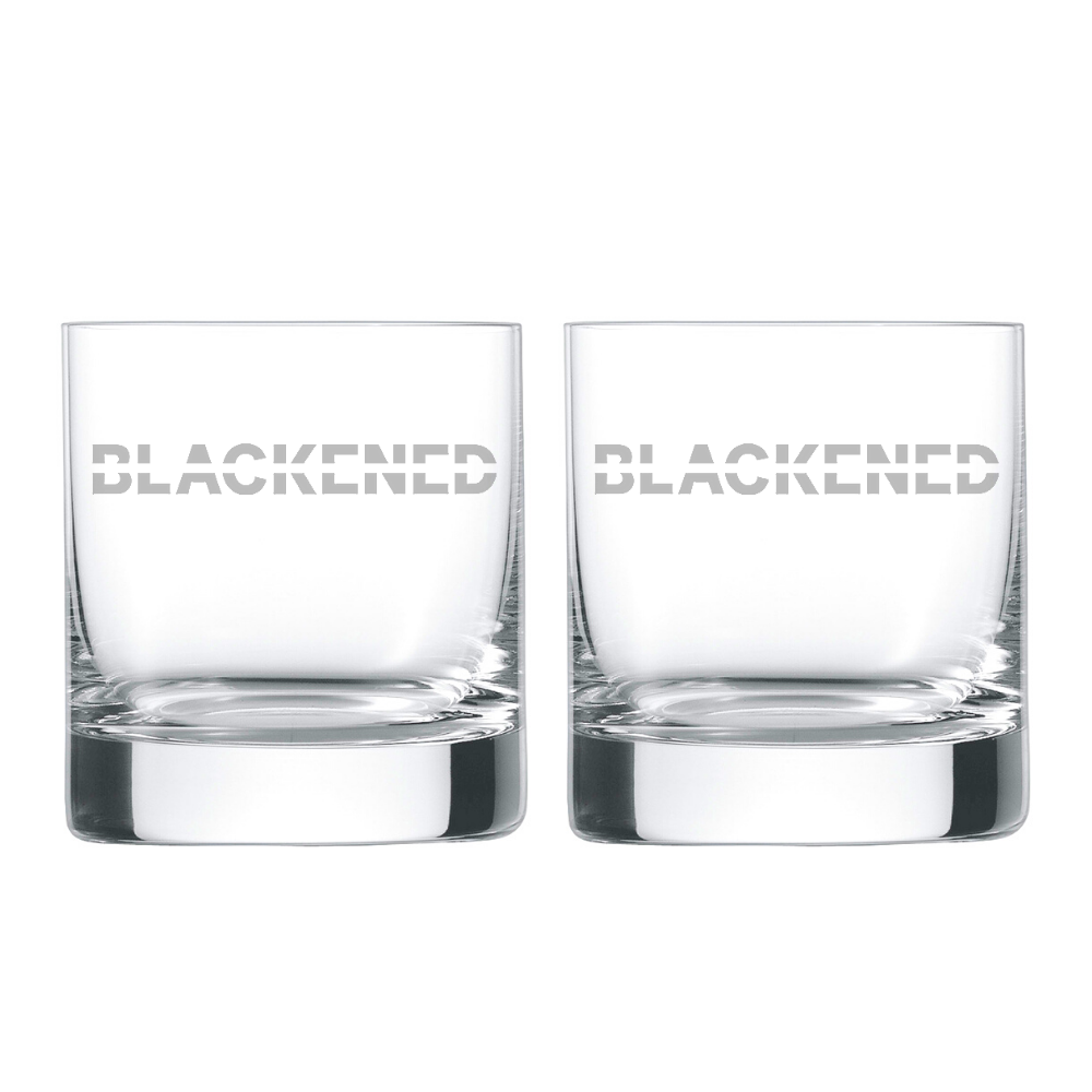Blackened Whiskey Glasses (Set of 2)
